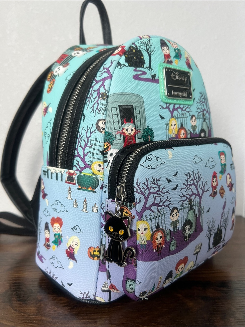 Hocus Pocus Scene Loungefly Mini Backpack LIKE NEW